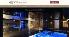 Desktop Screenshot of hotel-baqueira.com
